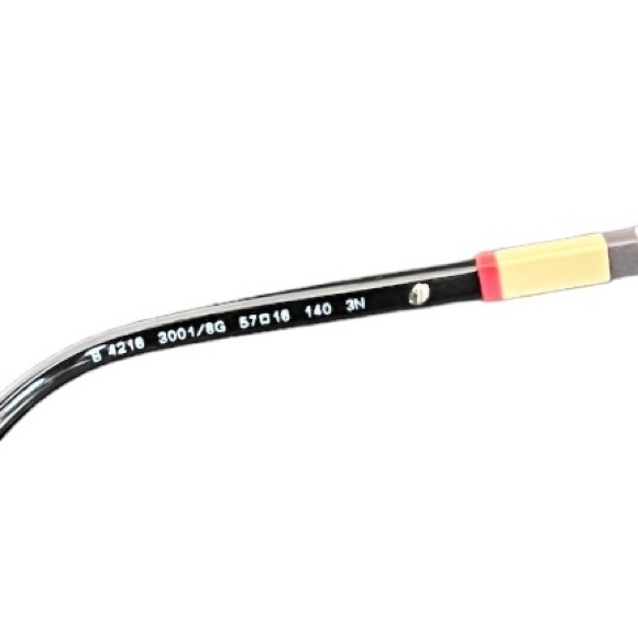 Like new BURBERRY BE4216F 30018G Black Gray Gradient - Picture 7 of 8